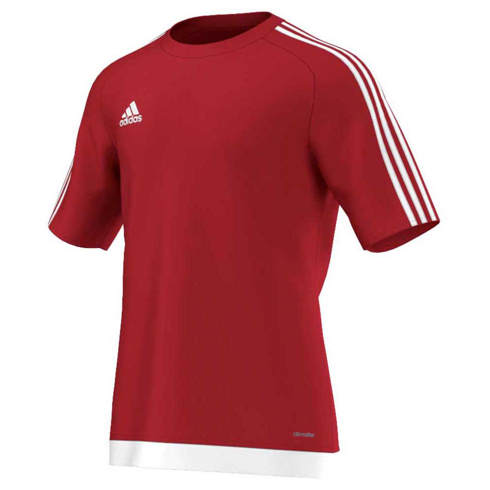 adidas Estro 15 Jersey Short Sleeve T-Shirt Red, Goalinn