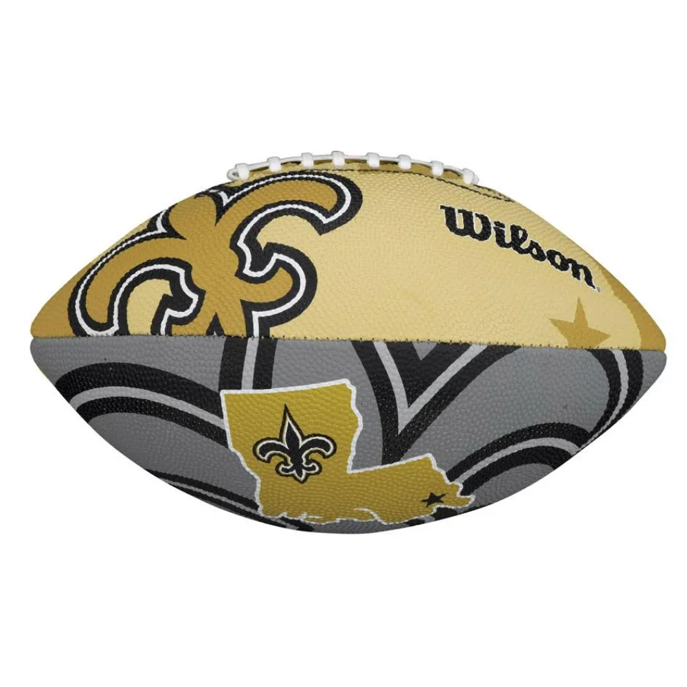 Wilson NFL New Orleans Saints Junior Official American Football Ball