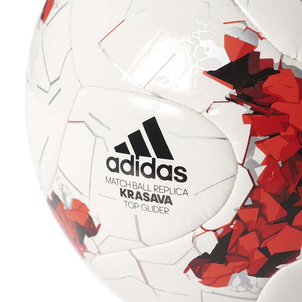 adidas Confederations Cup Top Glider Football Ball White, Goalinn