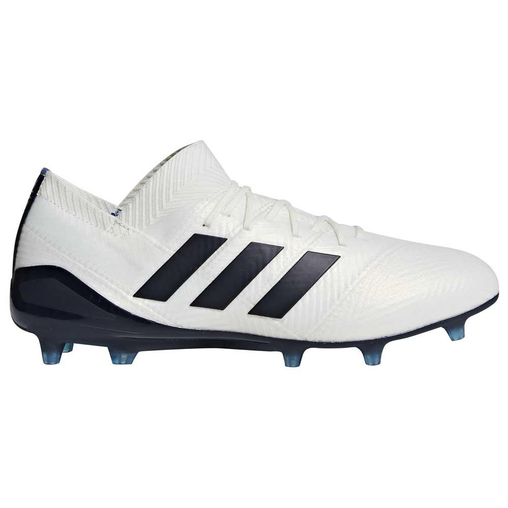 adidas Chaussures Football Femme Nemeziz 18.1 FG Blanc, Goalinn