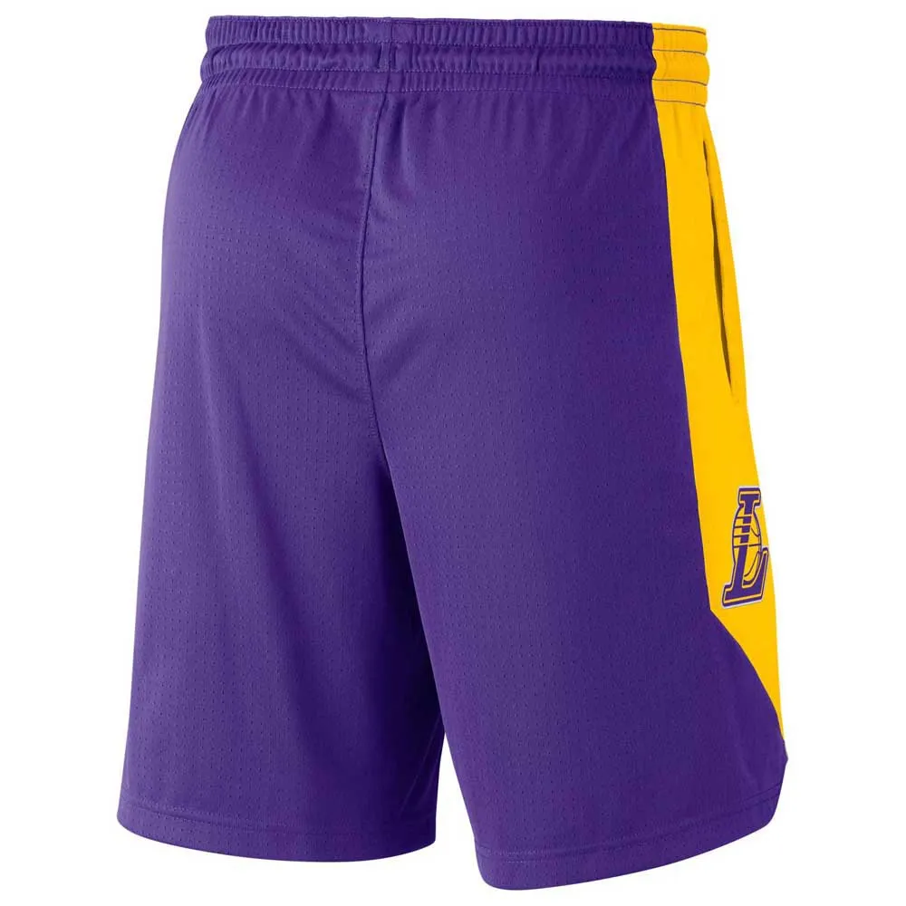 nike lakers practice shorts