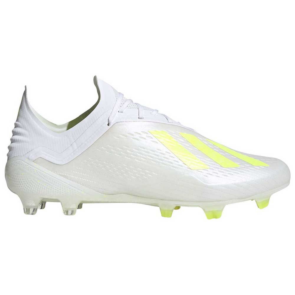 adidas Chaussures Football X 18.1 FG Blanc, Goalinn