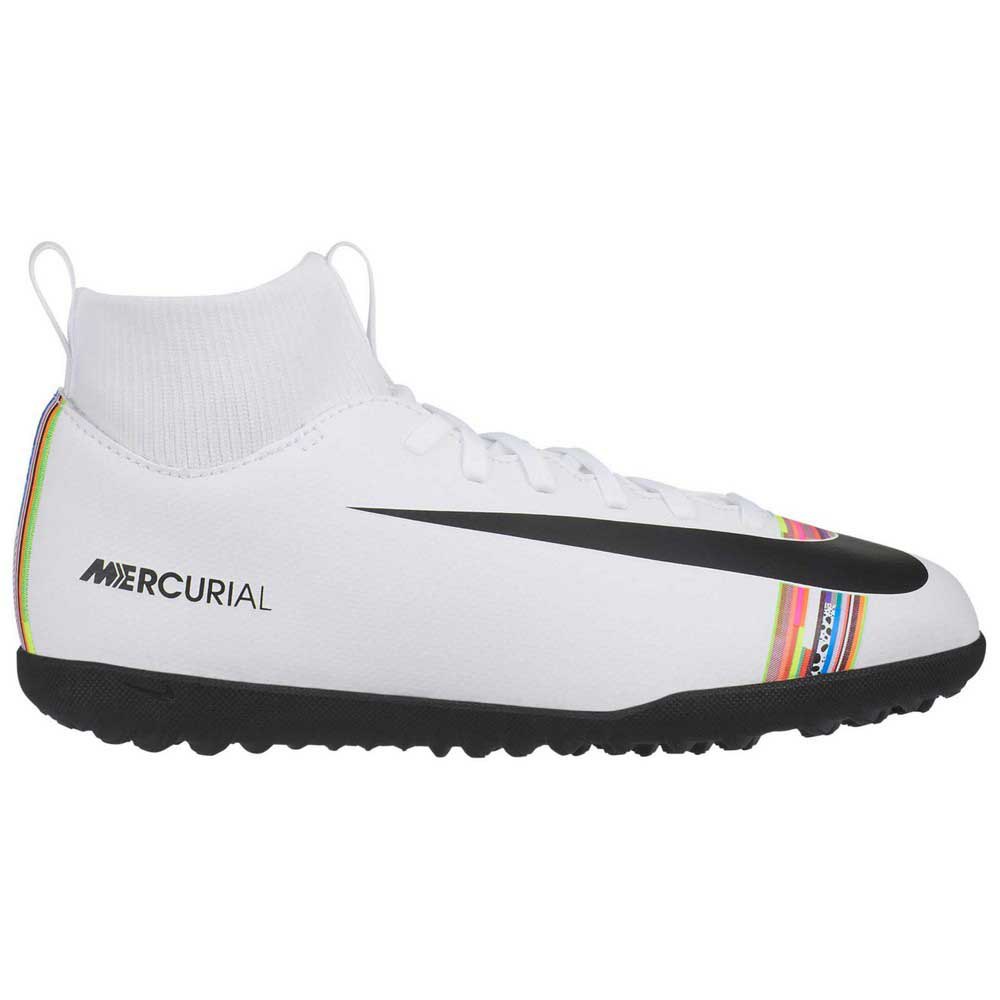 Nike Mercurial Superfly VI Club CR7 TF White, Goalinn