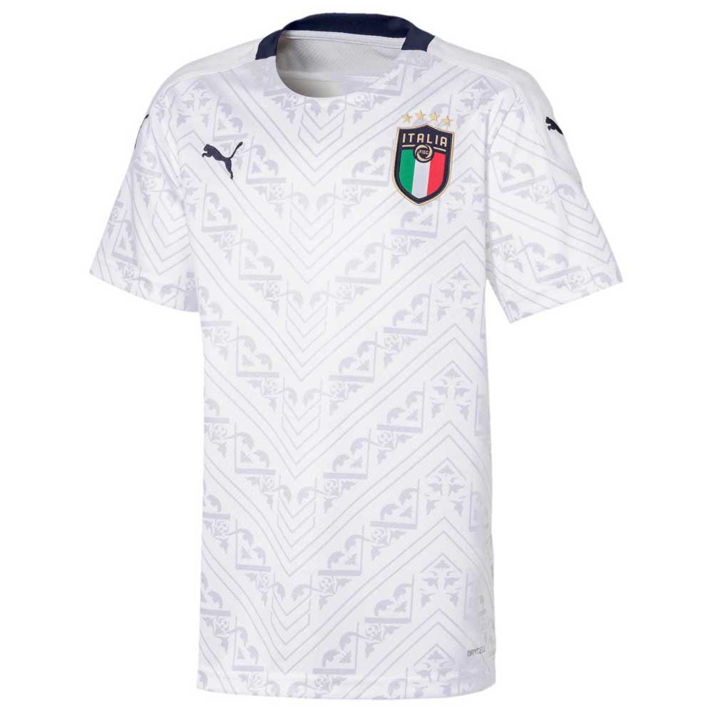 Puma Italy Away 2020 Junior T-Shirt White, Goalinn