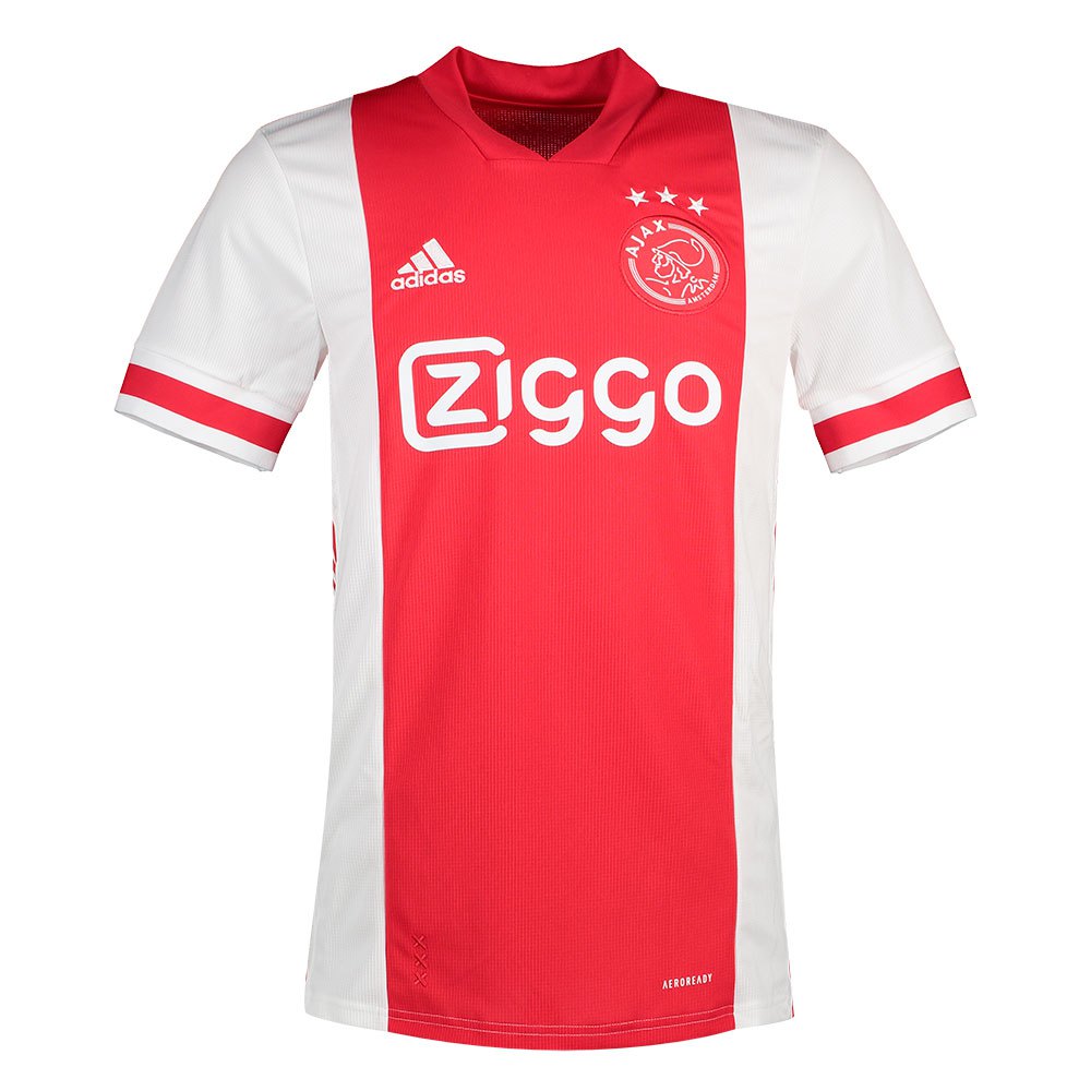 adidas Ajax Home 20/21 T-Shirt White buy and offers on Goalinn