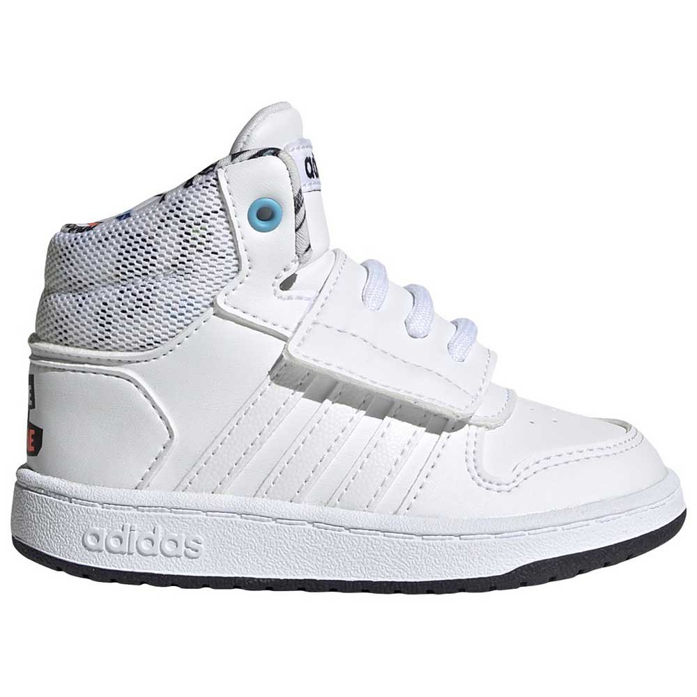 adidas Hoops Mid 2.0 Infant White buy 