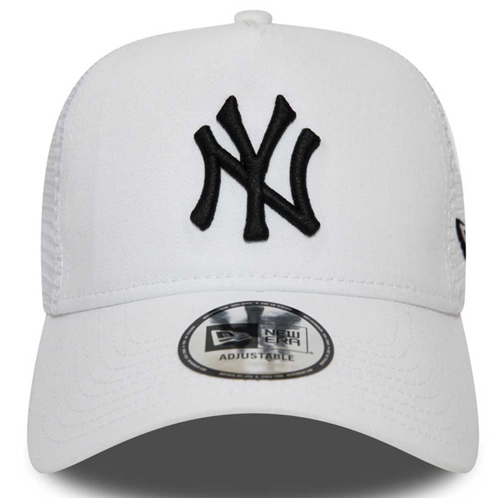 New era MLB New York Yankees Essential Aframe Trucker Cap White 