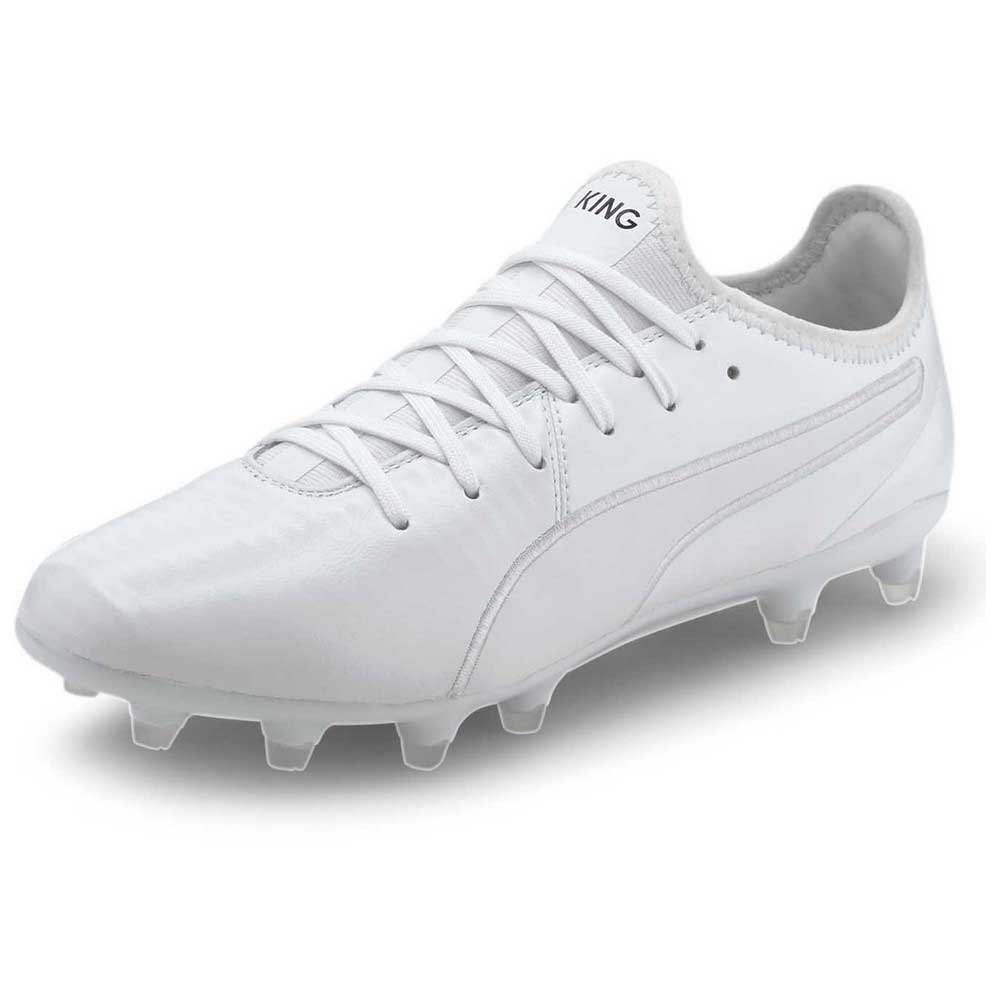 Puma King Pro FG Football Boots White 