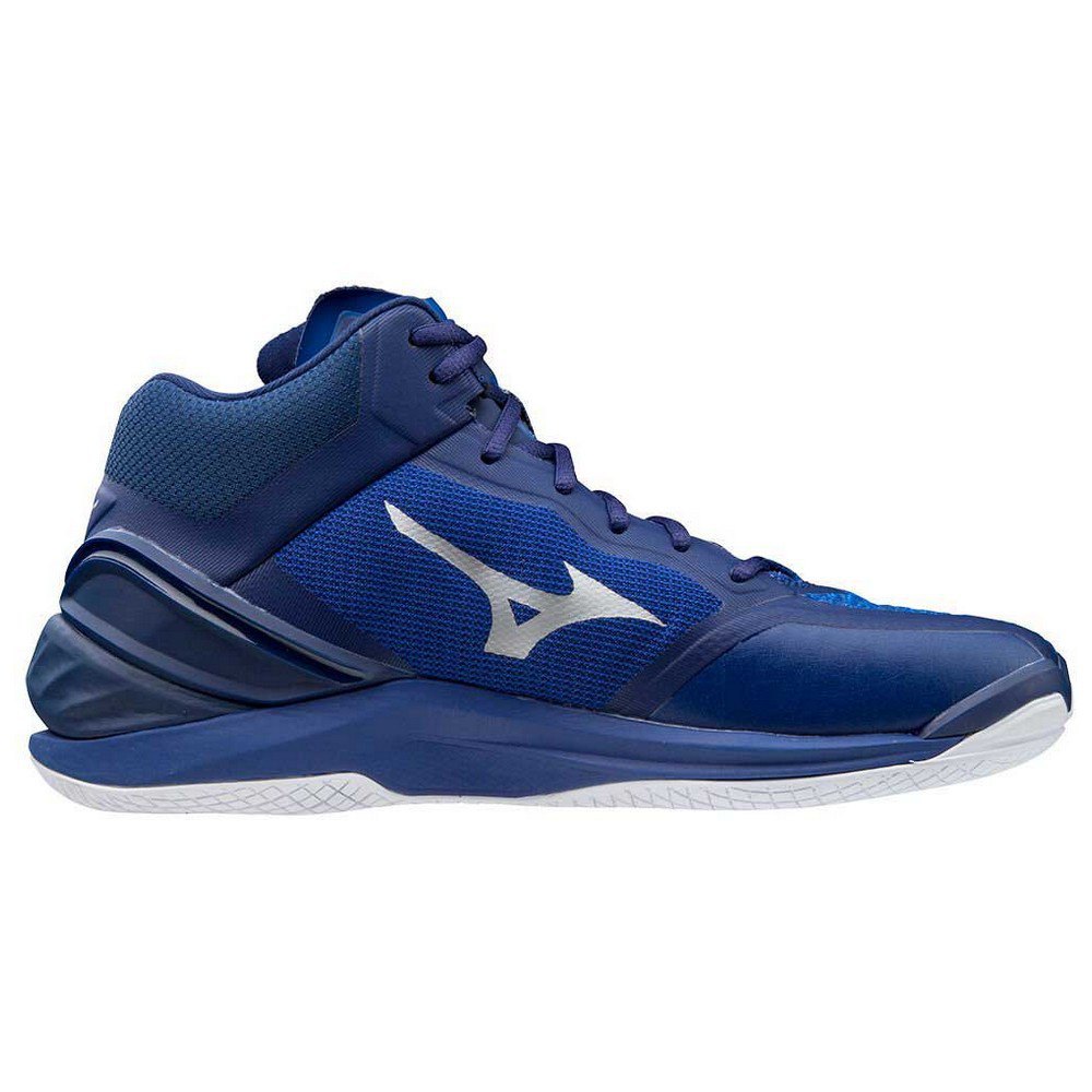 Mizuno Wave Stealth Neo Mid Shoes Blue 