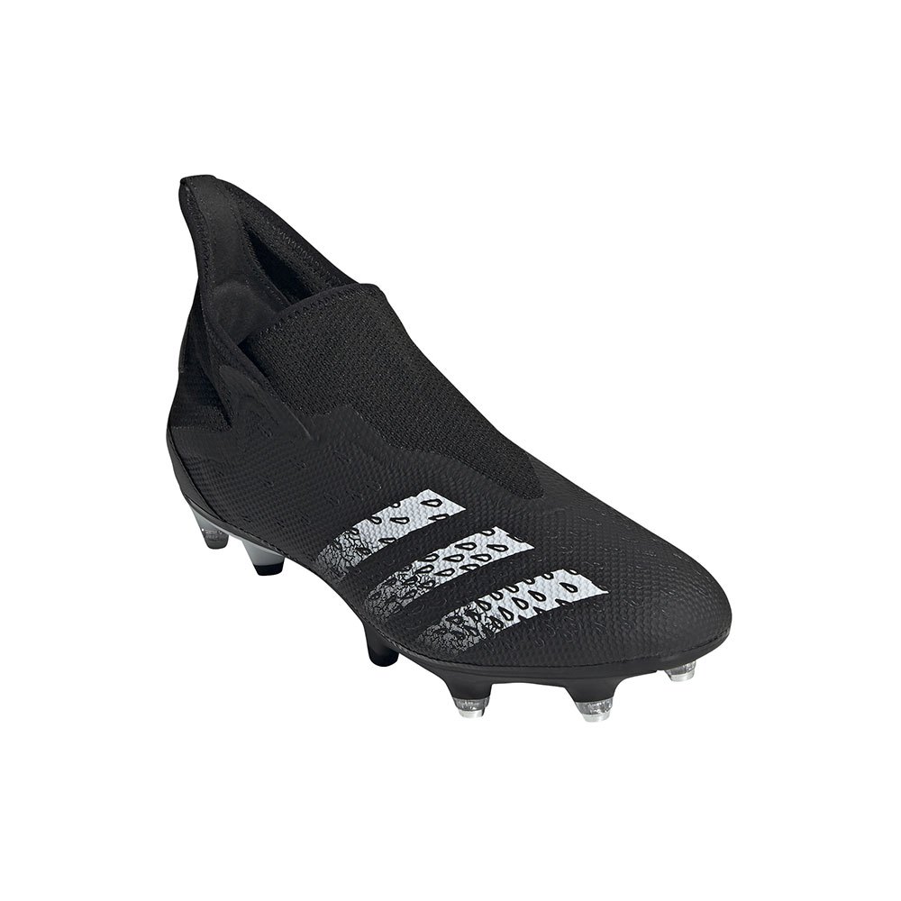 adidas Predator Freak .3 Laceless SG Football Boots Black, Goalinn