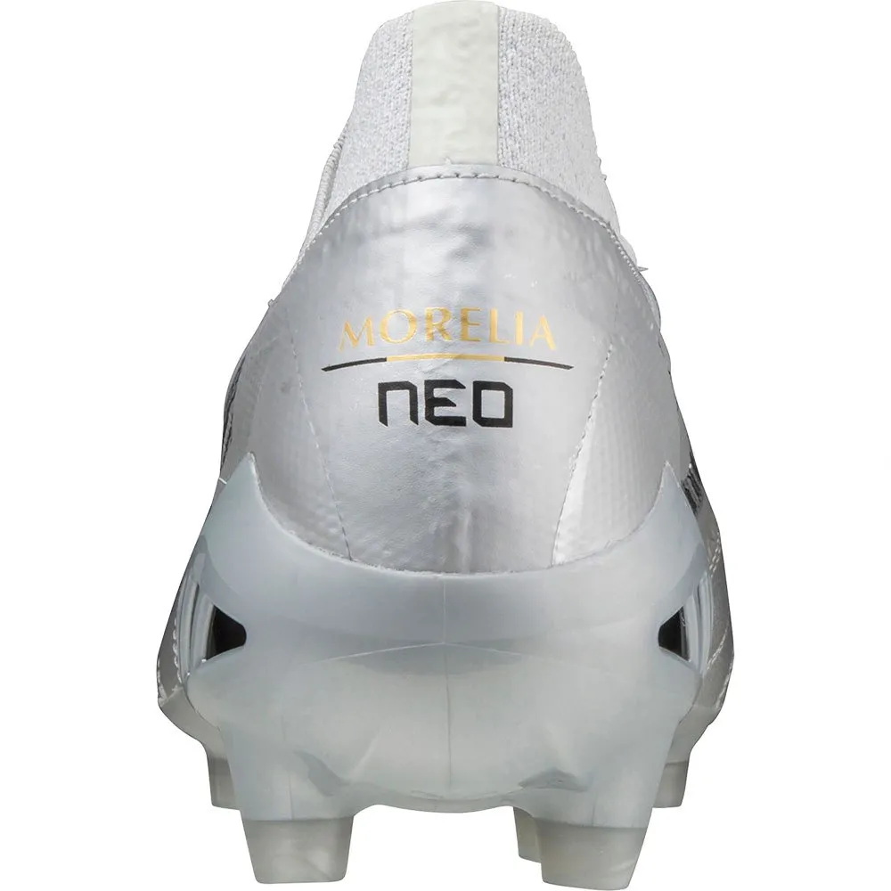 Mizuno Morelia Neo III Beta Elite Football Boots Grey, Goalinn
