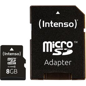 Intenso Carte Mémoire Micro SDHC 8GB Class 10