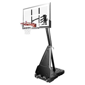 Spalding Panier De Basket Portable Remis à Neuf NBA Platinum