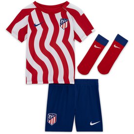 Nike Atletico Madrid Dri Fit Home-Kit 22/23 Einstellen Junior