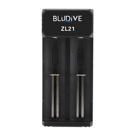 Bludive Litium Multiladdare Två Celler USB-C ZL21