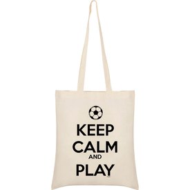 Kruskis Keep Calm And Play Football Tote Tasche
