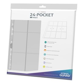 Ultimate guard 24Pocket Quadrow Pages SideLoading 10 Unidades