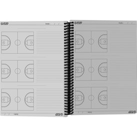 Sporti france A4 Basketball Spiral Coach Notebook