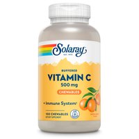 Solaray Vitamine C 500mgr 100 Eenheden Oranje