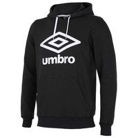 umbro-large-logo-hoodie-mit-halbem-rei-verschluss