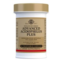 Solgar Advanced Acidophilus Plus Neutraler Geschmack 60 Kapseln