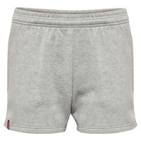 hummel-red-basic-sweat-shorts