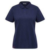hummel-red-classic-short-sleeve-polo