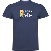 kruskis-born-to-play-football-kurzarmeliges-t-shirt