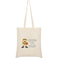kruskis-born-to-play-basketball-tote-tasche
