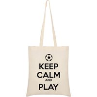 kruskis-keep-calm-and-play-football-tote-tasche