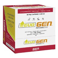 Gen Evo Erdbeer-Kiwi-Energy-Gel-Box 75g 12 Einheiten
