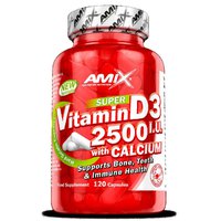 Amix Vitamin D3 2500 IE Hexenkalzium 120 Kappen