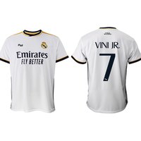 Real madrid Vinicius T-shirt Met Korte Mouwen Voor Kinderen