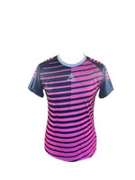 select-player-zebra-damen-t-shirt-mit-kurzen-armeln