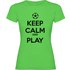 Kruskis Keep Calm And Play Football kurzarm-T-shirt
