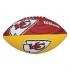 Wilson NFL Kansas City Chiefs Junior Official American Football Ball