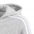 adidas Essentials 3 Stripes Fleece Full Hooded Sweatshirt Mit Reißverschluss