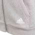 adidas Essentials 3 Stripes Fleece Full Hooded Sweatshirt Mit Reißverschluss