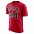 Nike T-Shirt Manche Courte Chicago Bulls Zach Lavine Dry
