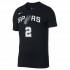 Nike San Antonio Spurs Kawhi Leonard Dry Short Sleeve T-Shirt