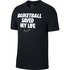 Nike Dri Fit Verbiage My Life Short Sleeve T-Shirt
