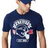 New era Camiseta Manga Corta NFL New England Patriots Graphic Helmet