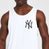 New era MLB Taped New York Yankees Ärmelloses T-Shirt