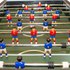Devessport Silver Professional Foosball Table With Open Legged Players