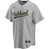Nike MLB Oakland Athletics Official Road Korte Mouwen V-Hals T-Shirt
